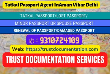 Passport agent consultant in Aman Vihar Delhi 9310724109