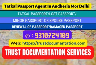 Passport agent consultant in Andheria Mor Delhi 9310724109