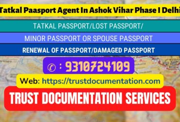 Passport agent consultant in Ashok Vihar Phase I Delhi 9310724109