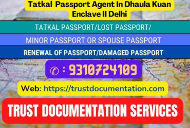 Passport agents in Dhaula Kuan Enclave II Delhi 9310724109