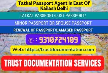 Passport agents in East Of Kailash Delhi 9310724109