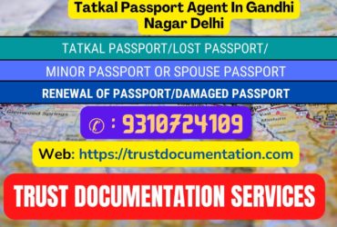 Passport agents service in Gandhi Nagar Delhi 9310724109