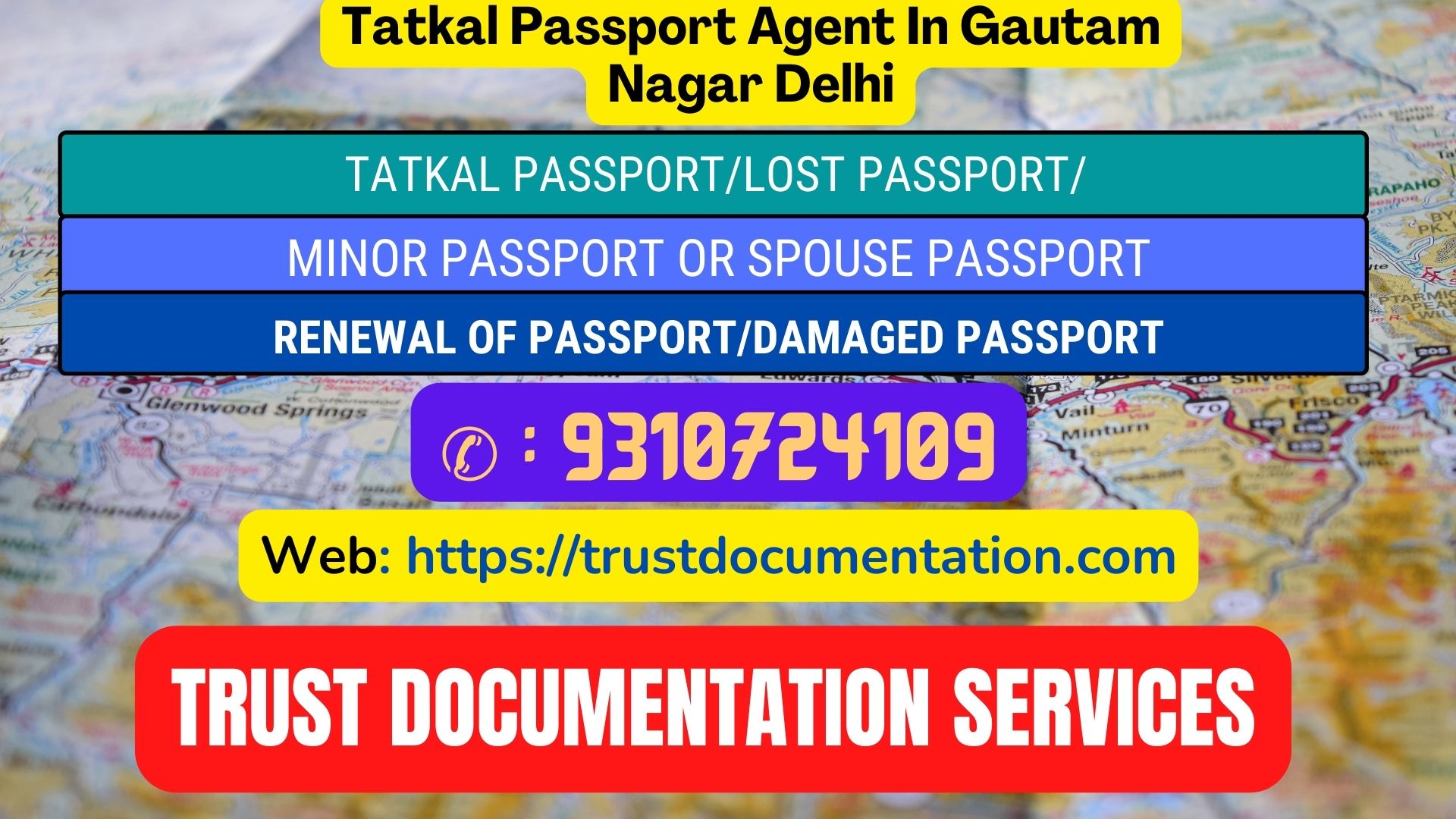 Passport agents in Gautam Nagar Delhi 9310724109