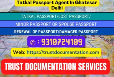 Passport agents service in Ghatesar Delhi 9310724109