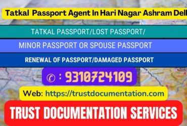 Passport agents service in Hari Nagar Ashram Delhi 9310724109