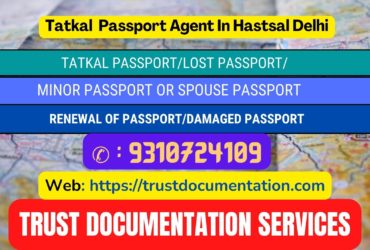 Passport agents service in Hastsal Delhi 9310724109