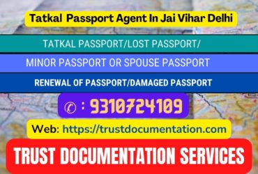 Passport agent consultant in Jai Vihar Delhi 9310724109