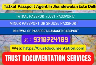 Passport agent consultant in Jhandewalan Extn Delhi 9310724109