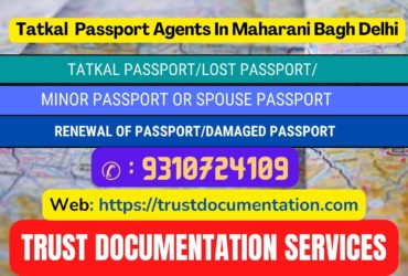 Passport agents in Maharani Bagh Delhi 9310724109