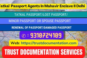 Passport agents consultant in Mahavir Enclave II Delhi 9310724109