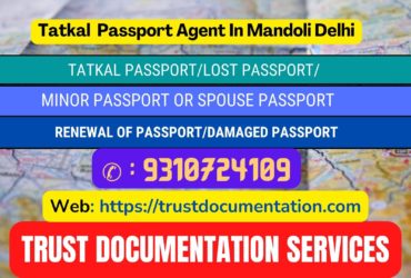 Passport agents consultant in Mandoli Delhi 9310724109