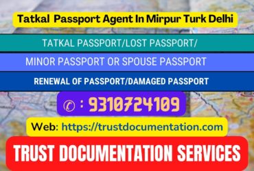 Passport agents service in Mirpur Turk Delhi 9310724109