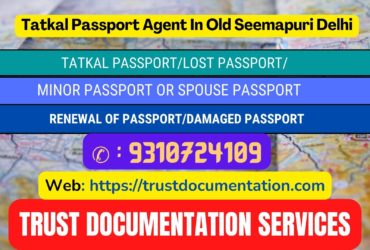 Passport agents in Old Seemapuri Delhi 9310724109