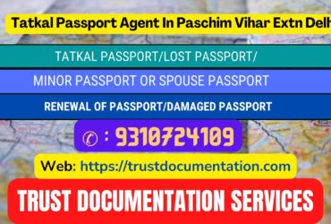 Passport agents consultant in Paschim Vihar Extn Delhi 9310724109