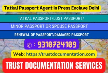 Passport agents in Press Enclave Delhi 9310724109