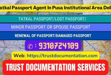 Passport agents consultant in Pusa Institutional Area Delhi 9310724109