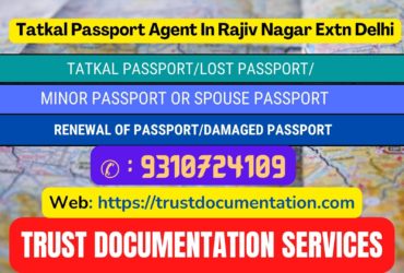 Passport agents consultant in Rajiv Nagar Extn Delhi 9310724109