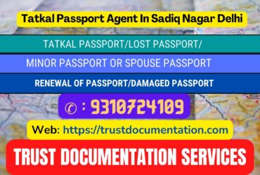 Passport agents consultant in Sadiq Nagar Delhi 9310724109