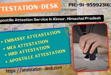 Certificate Attestation Apostille in Kinnur 9599231630