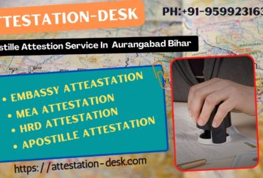 Certificate Attestation Apostille in Aurangabad   9599231630