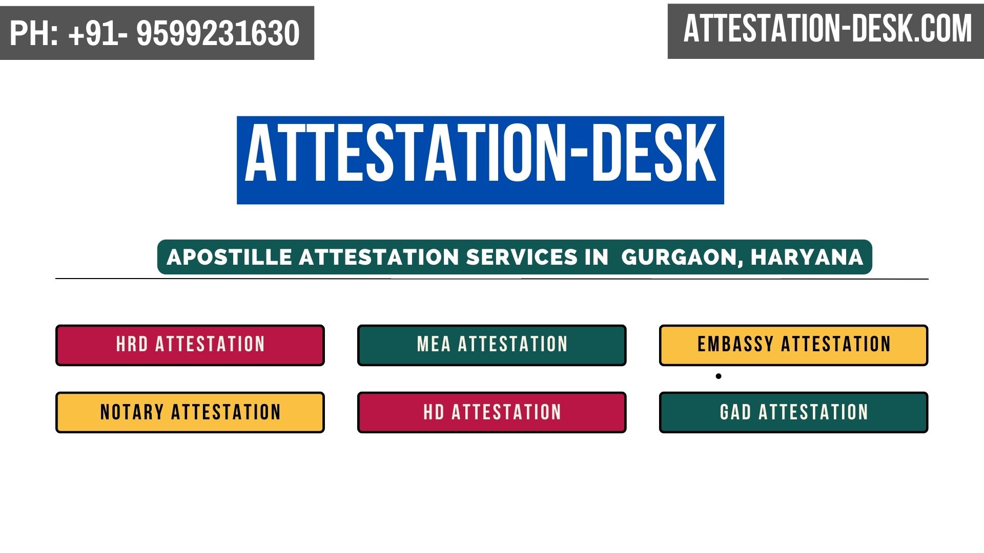 Certificate Apostille | Embassy Attestation in Gurgaon Haryana 9599231630