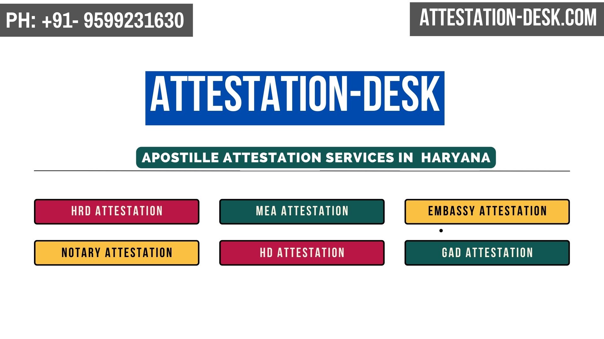 Certificate Apostille | Embassy Attestation in Haryana9599231630