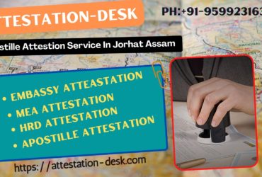 Certificate Attestation Apostille in Jorhat      9599231630