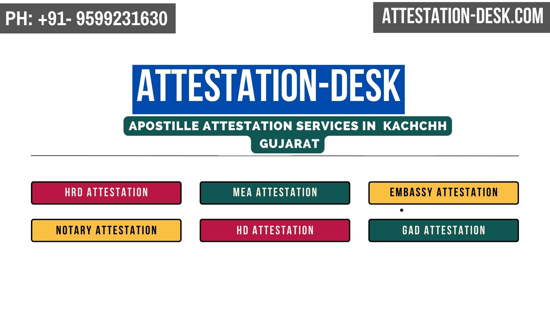 Certificate Apostille | Embassy Attestation in Kachchh Gujarat 9599231630