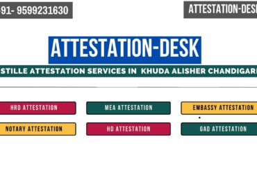 Certificate Apostille | Embassy Attestation in Khuda Alisher Chandigarh 9599231630