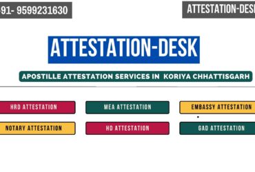 Certificate Apostille | Embassy Attestation in Koriya Chhattisgarh 9599231630