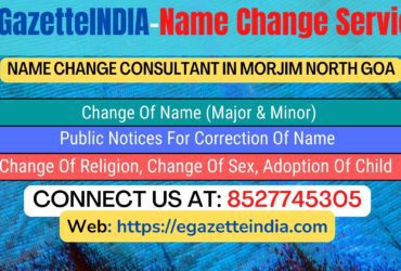 Name Change Agent Morjim North Goa In Morjim North Goa 8527745305