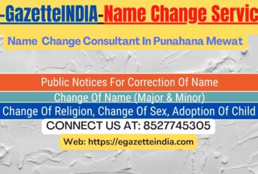 Name Change Agent Punahana Mewat In Punahana Mewat 8527745305