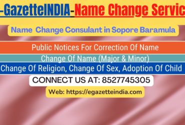 Name Change Agent Sopore Baramula In Sopore Baramula 8527745305