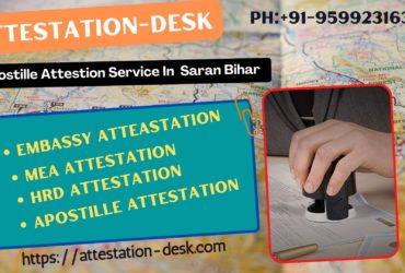 Certificate Attestation Apostille in Saran    9599231630