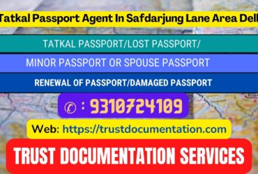 Passport agents service in Safdarjung Lane Area Delhi 9310724109