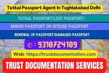 Passport agents consultant in Tughlakabad Delhi 9310724109