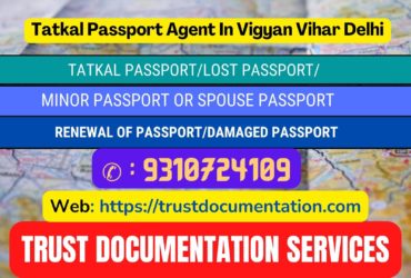 Passport agents consultant in Vigyan Vihar Delhi 9310724109