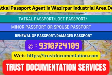 Passport agents in Wazirpur Industrial Area Delhi 9310724109