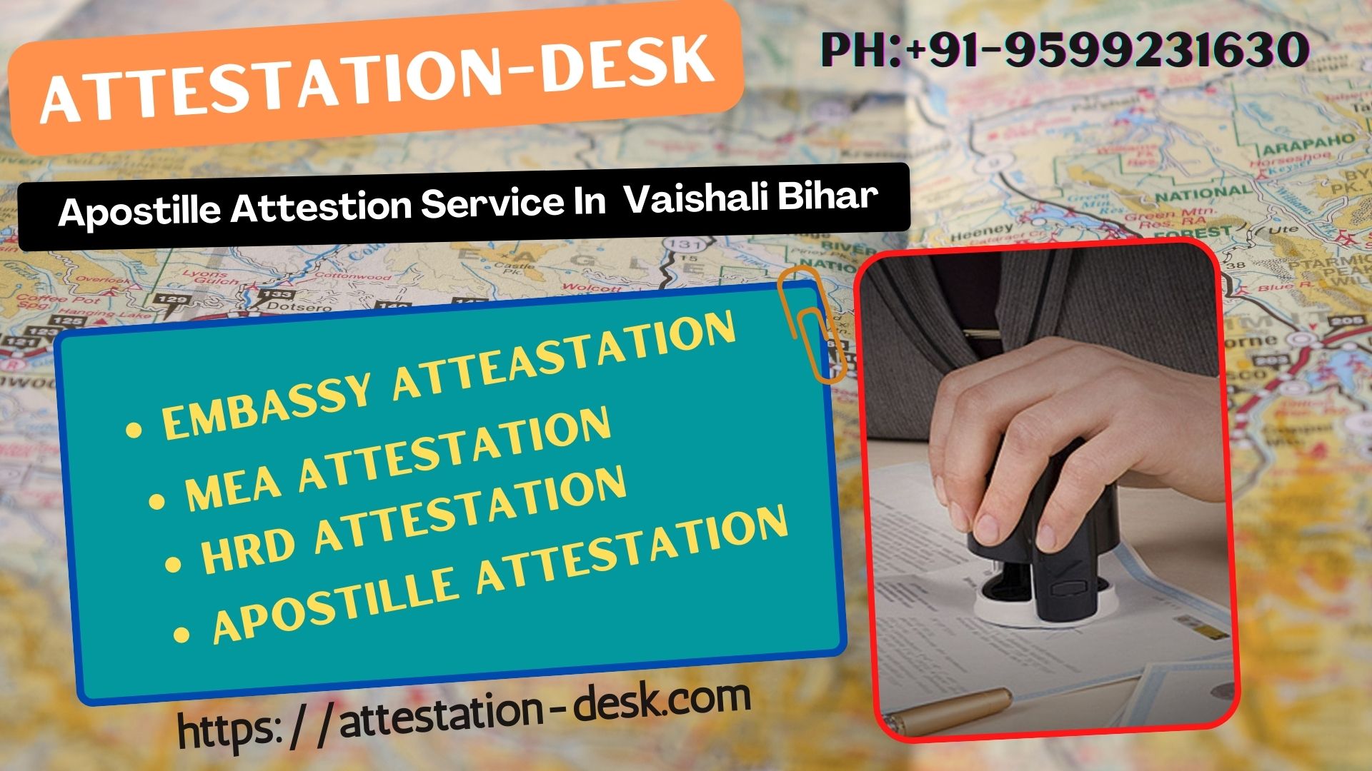 Certificate Attestation Apostille in Vaishali    9599231630