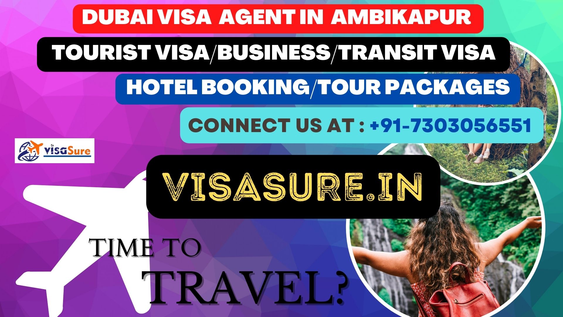 Dubai Visa Consultant In Ambikapur  7303056551