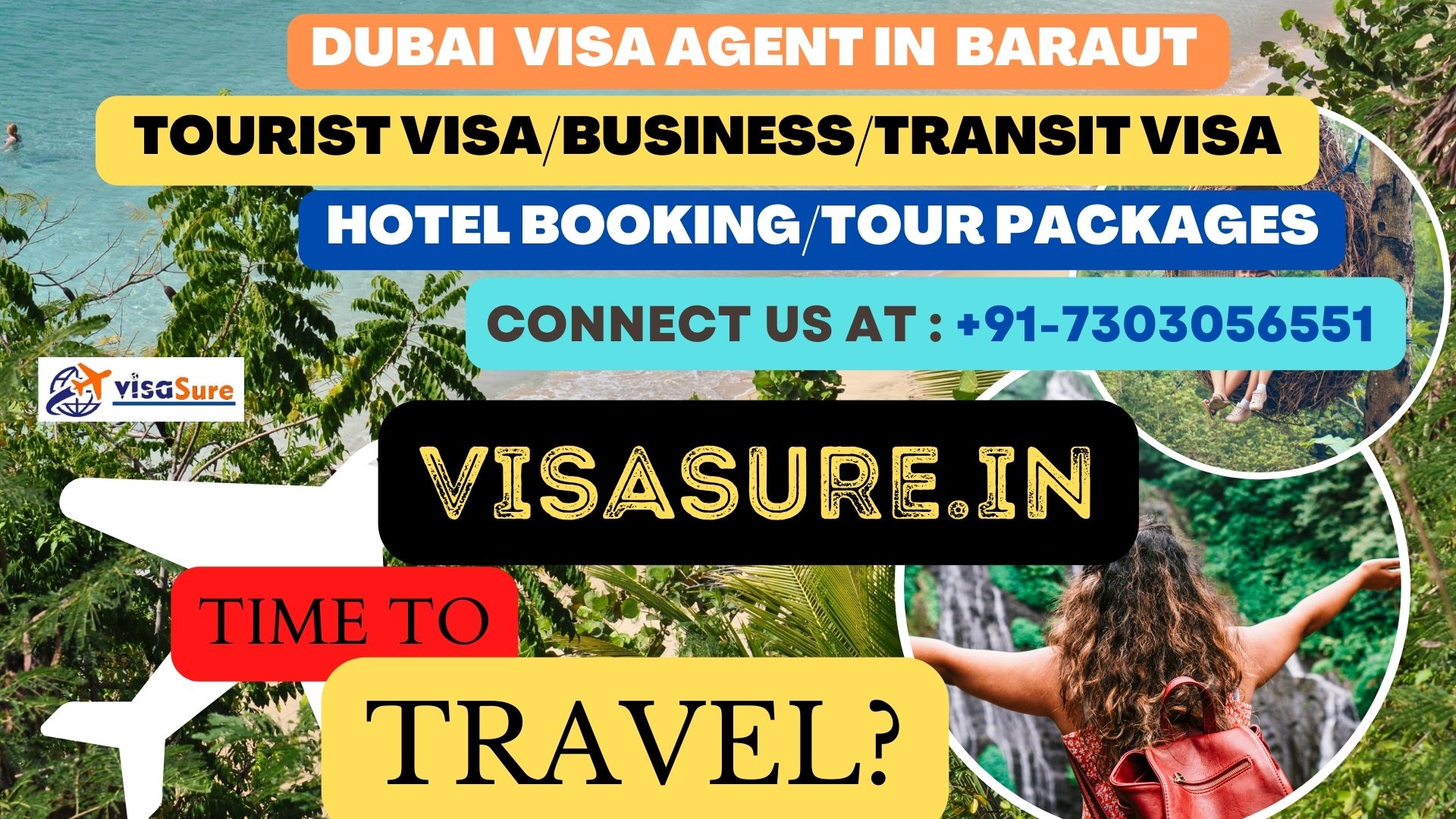 Dubai Visa Consultant In Baraut  7303056551