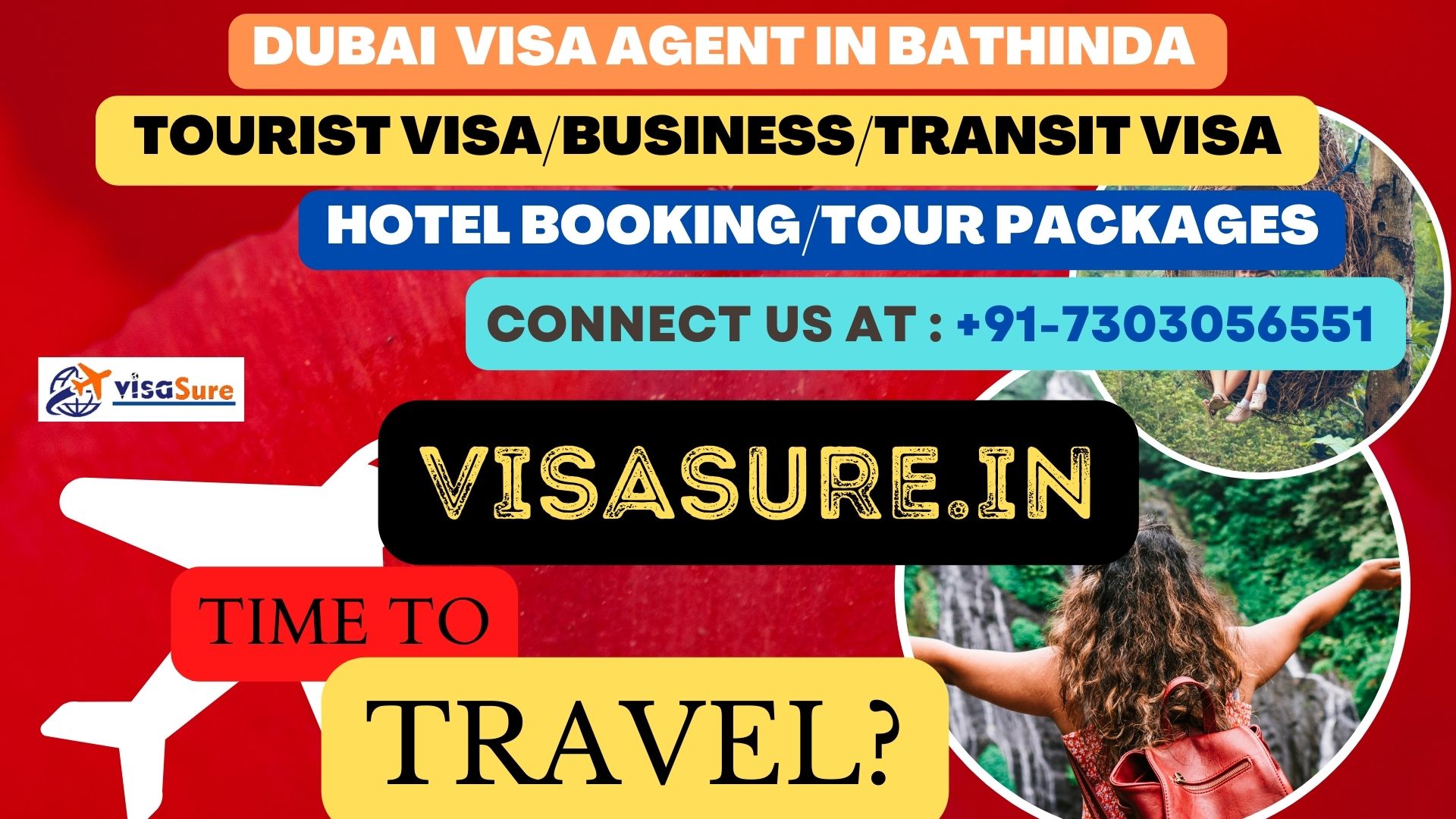 Dubai Visa Consultant In Bathinda  7303056551