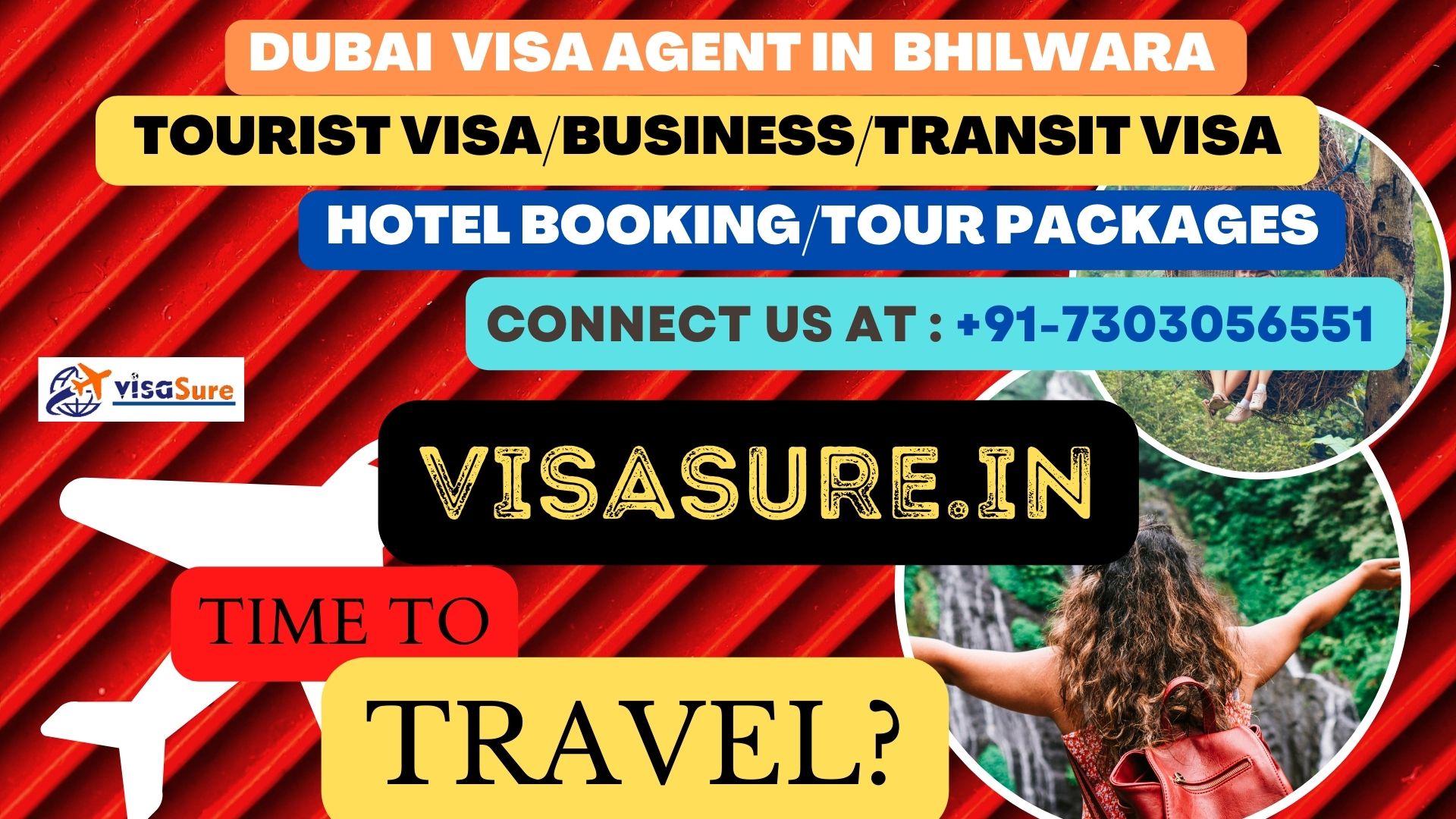 Dubai Visa Consultant In Bhilwara  7303056551