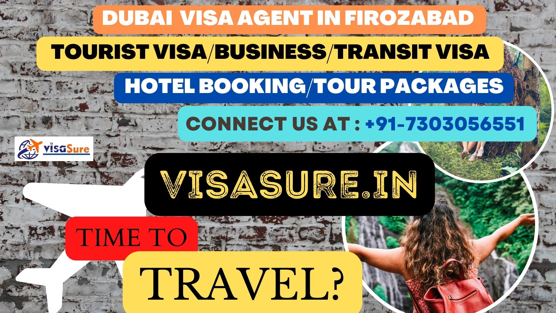 Dubai Visa Consultant In Firozabad   7303056551