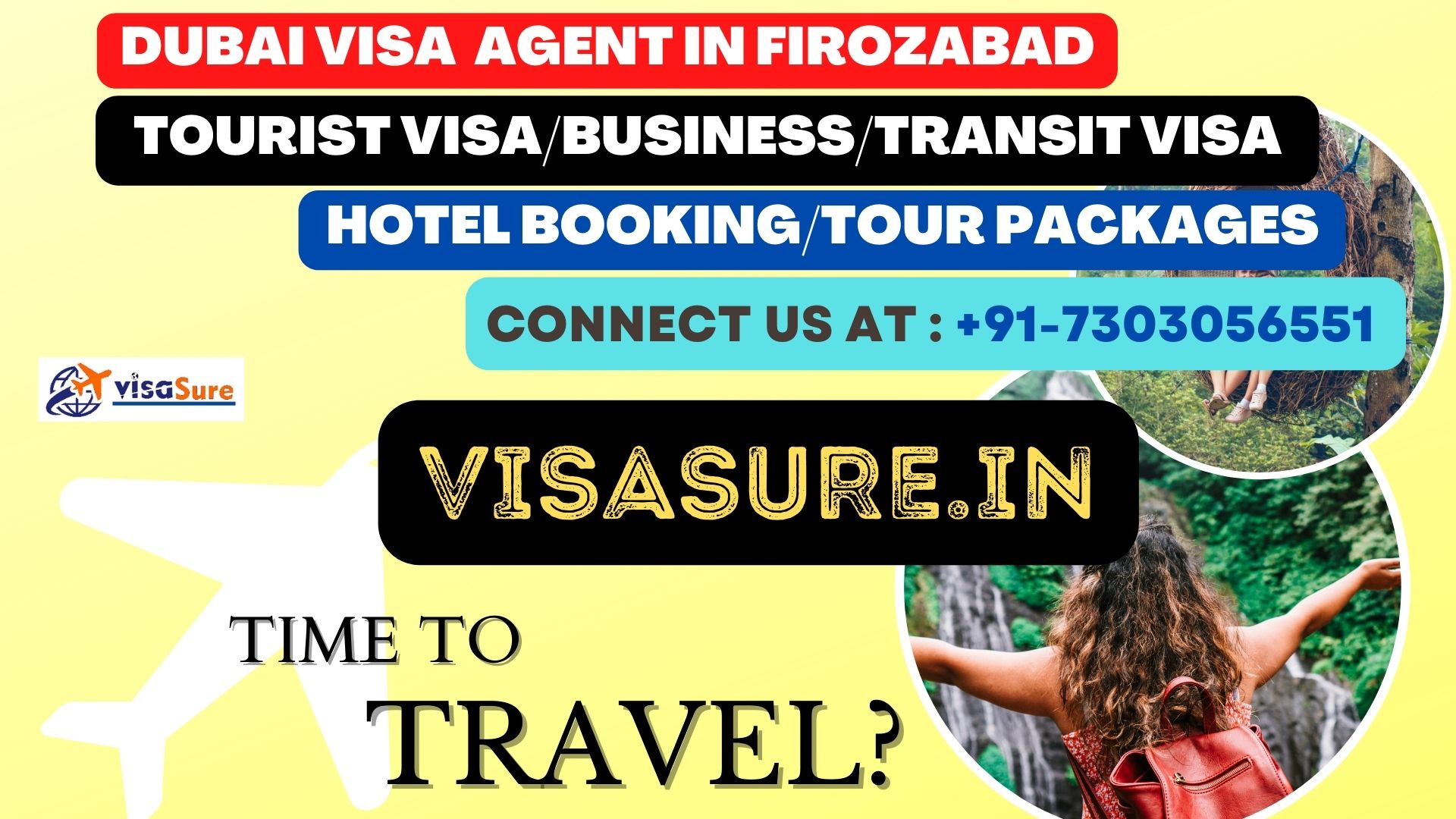 Dubai Visa Consultant In Firozabad 7303056551