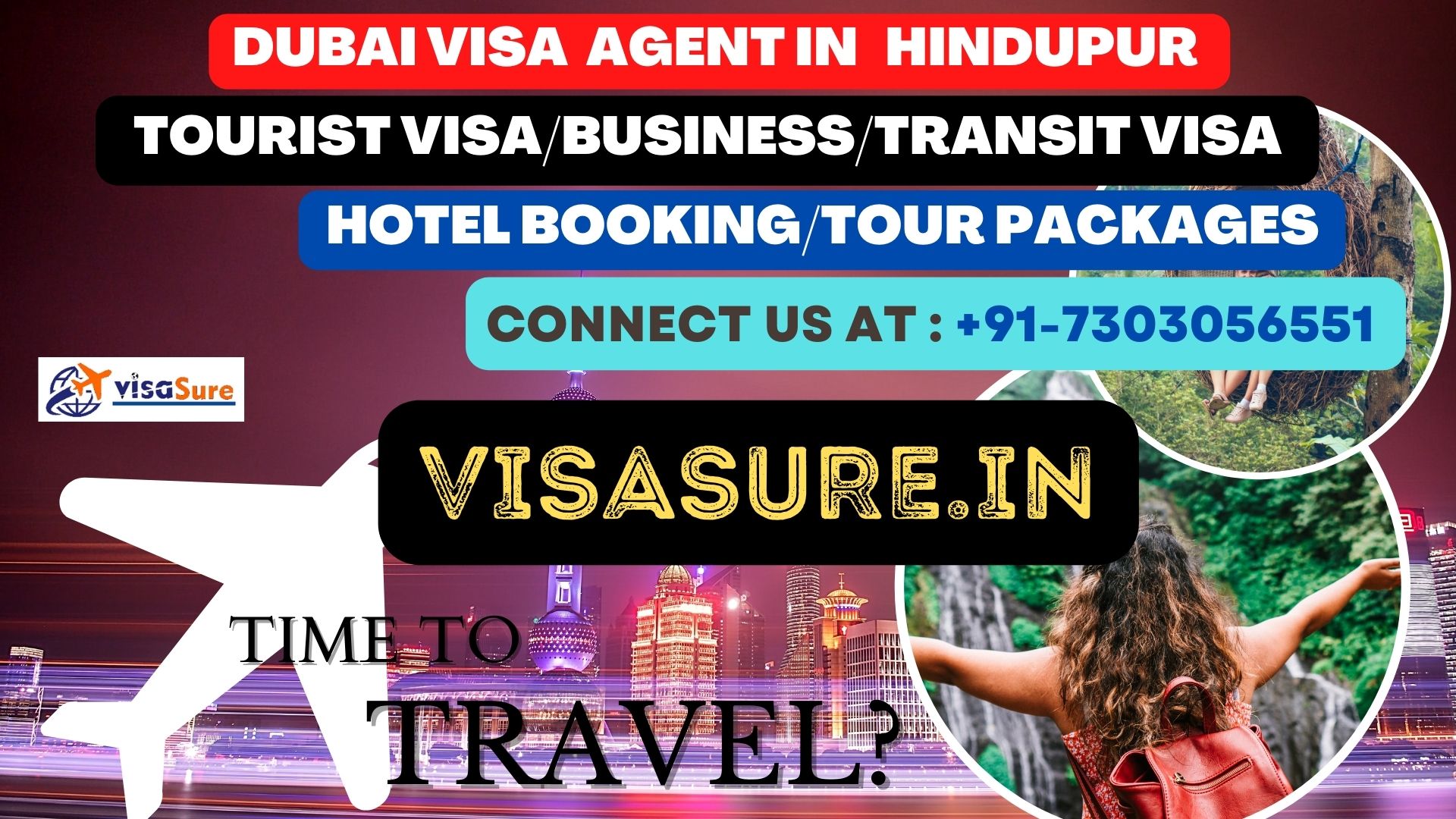 Dubai Visa Consultant In Hindupur  7303056551