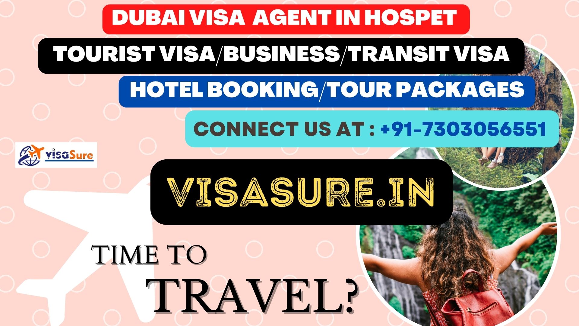 Dubai Visa Consultant In Hospet   7303056551