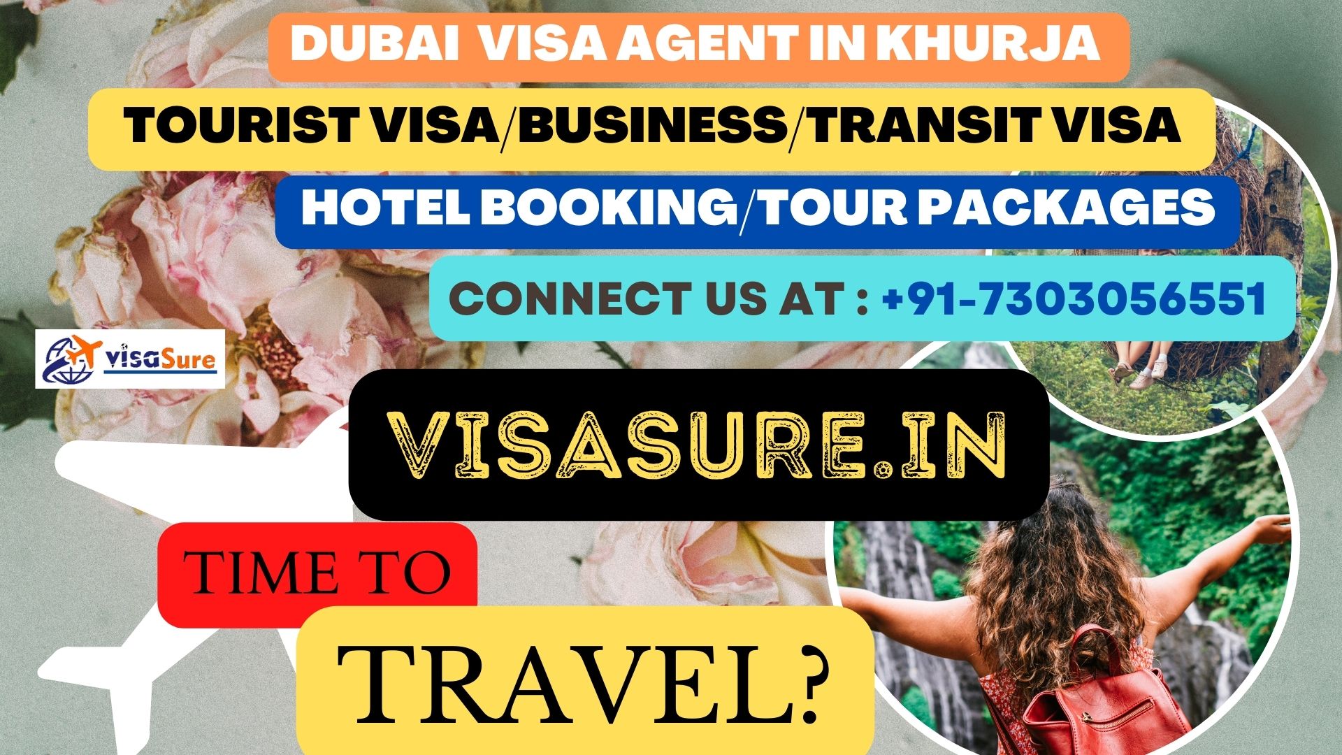 Dubai Visa Consultant In Khurja  7303056551