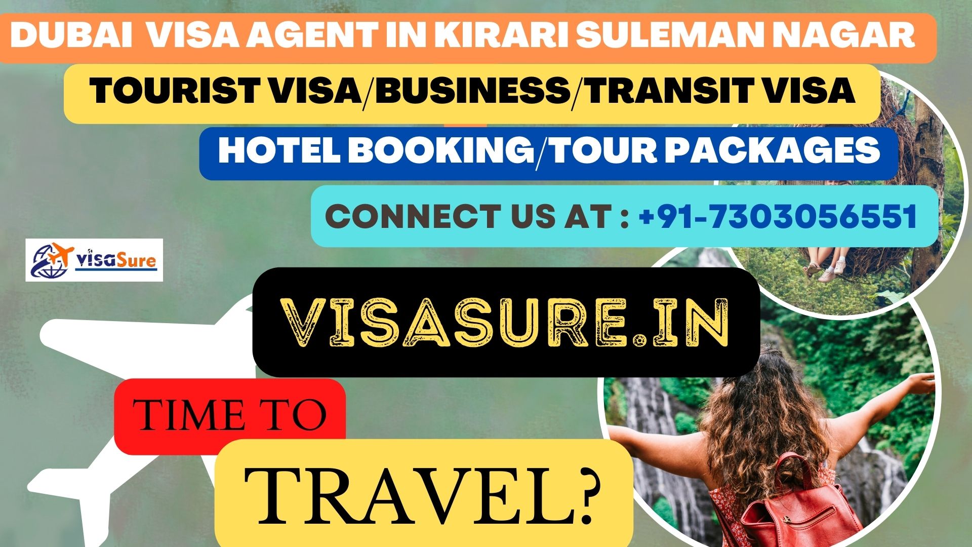 Dubai Visa Consultant In Kirari Suleman Nagar  7303056551