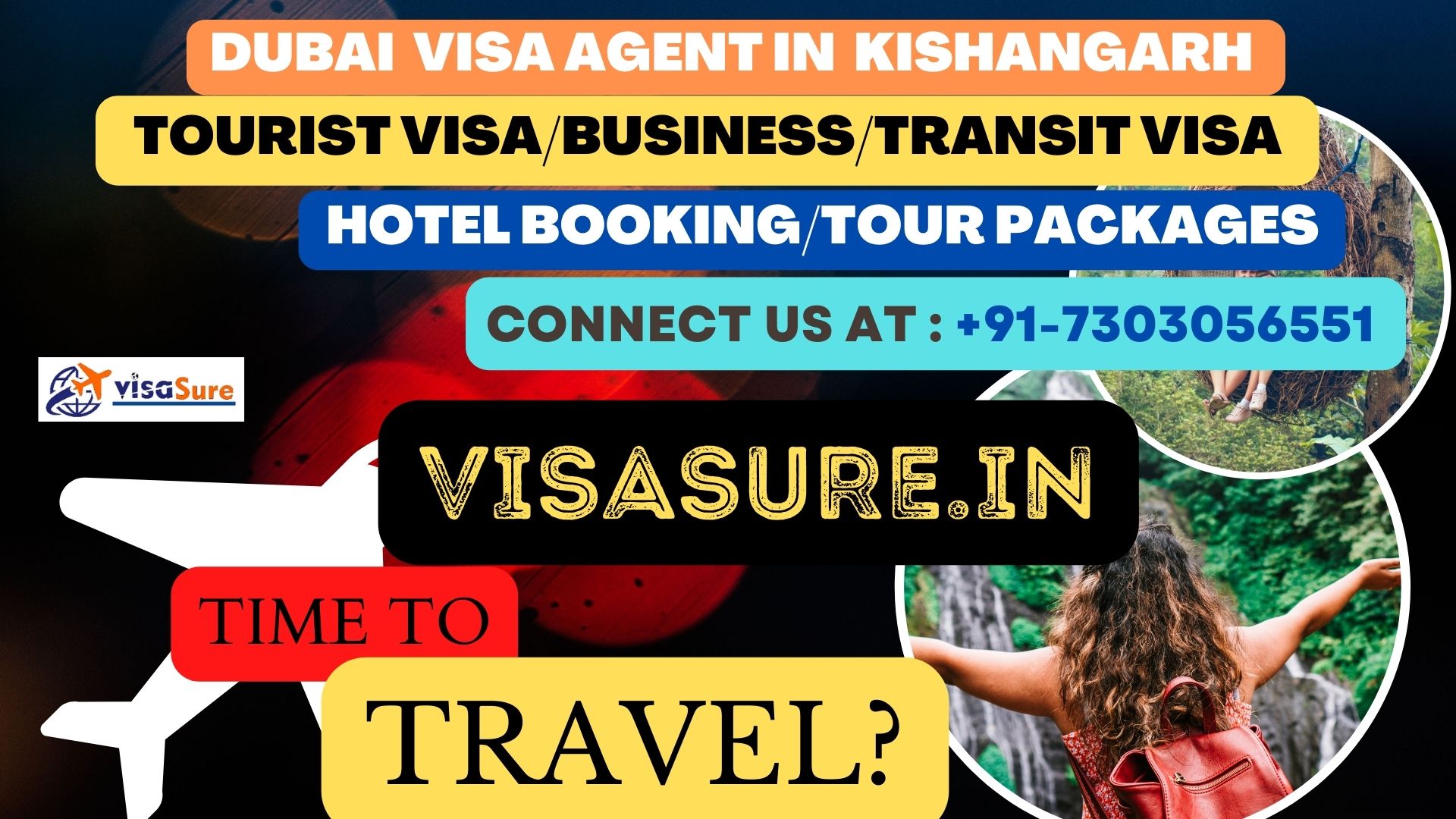 Dubai Visa Consultant In Kishangarh  7303056551